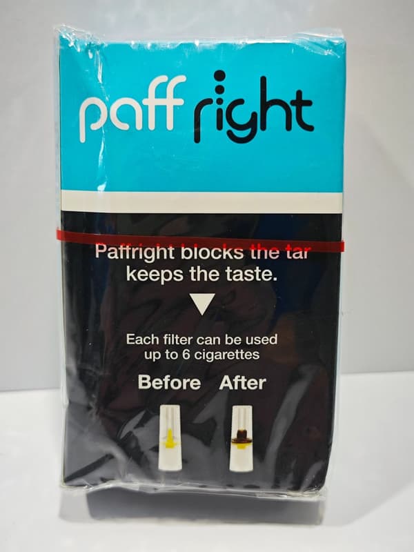 Paffright Anti-tjære Cigaretfilter 7,65-7,90 mm