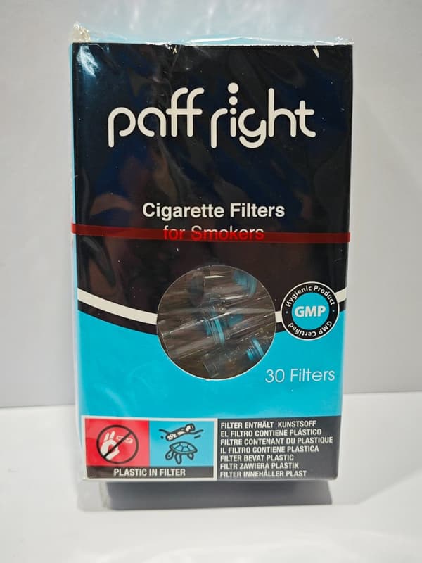 Paffright Anti-tjære Cigaretfilter 7,65-7,90 mm