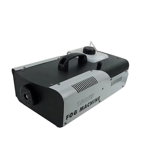 Rökmaskin, Kabelstyrd Fjärrkontroll, 1500W Dimmaskin,1500W-DMX, EU-kontakt