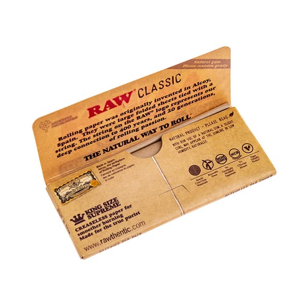 RAW Classic King Size Supreme rullpapper
