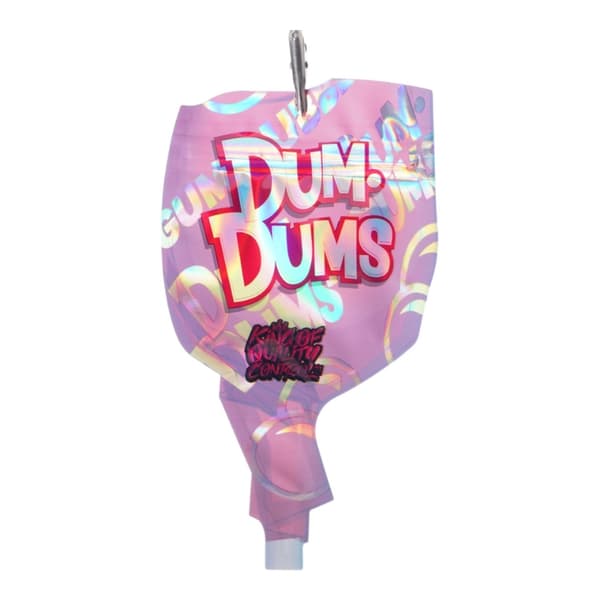 Dum Dums hajusteeton pussi 10 x 18 cm