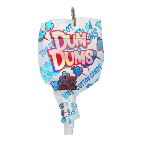 Dum Dums Candyfloss Uparfumeret Pose 10 x 18 cm