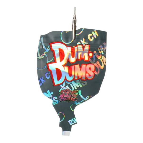 Dum Dums Kirsikka-Cola Hajusteeton Pussi 10 x 18 cm