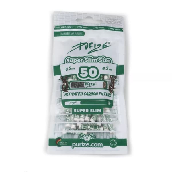 Purize Super Slim Size Kulfiltre 50 stk. dia. 5 mm