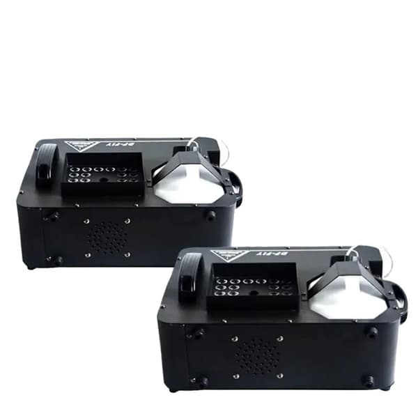 1500W sumukone, 24 kpl RGB-LED-valoja, kauko-ohjaus/DJ-ohjaus,2 kpl, 220V EU-pistoke