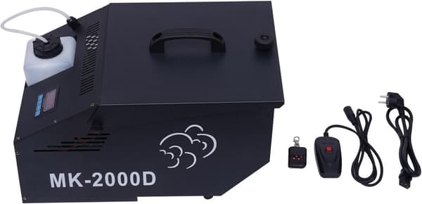 Scenrökmaskin, 1200W effekt, 5000 CFM rökutsändning, trådlös fjärrkontroll