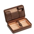 Miniatyrbillede 1 af 2: Rejsetui Cigar Etui, Cedertræ Konstruktion, Bærbar Design,GALINER 1 Brun-a