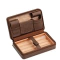 Miniatyrbillede 2 af 2: Rejsetui Cigar Etui, Cedertræ Konstruktion, Bærbar Design,GALINER 1 Brun