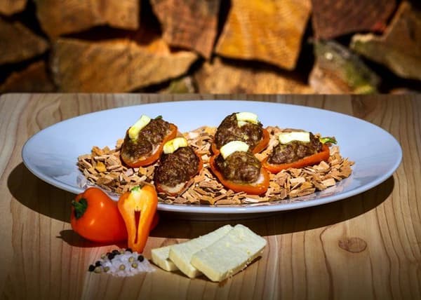 Lera - bark - träflis Axtschlag - 100G01M0500V - Ekmjöl 1kg, flerfärgad, 36,5x 14,5x 10cm,