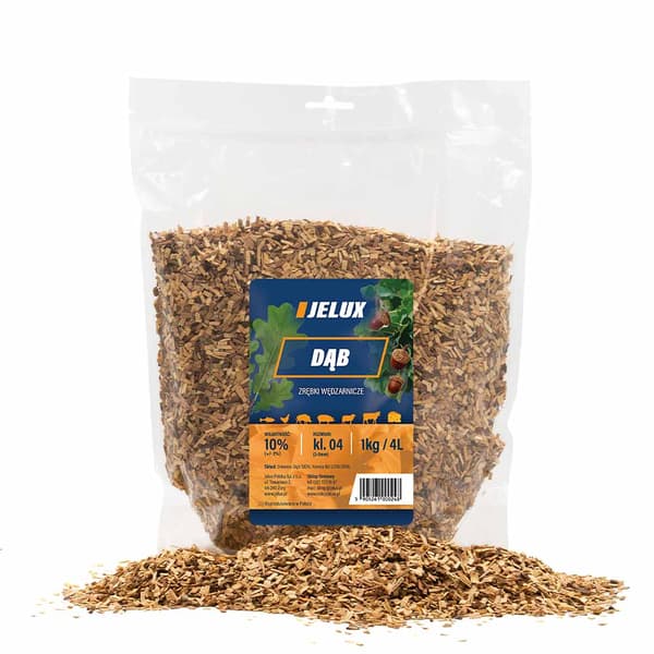 Rökning av ekflisor KL04 1kg