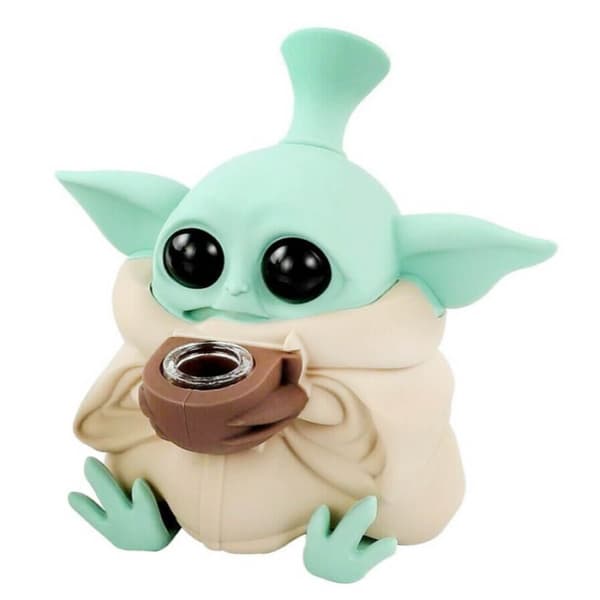 Baby Yoda Silikone Bong