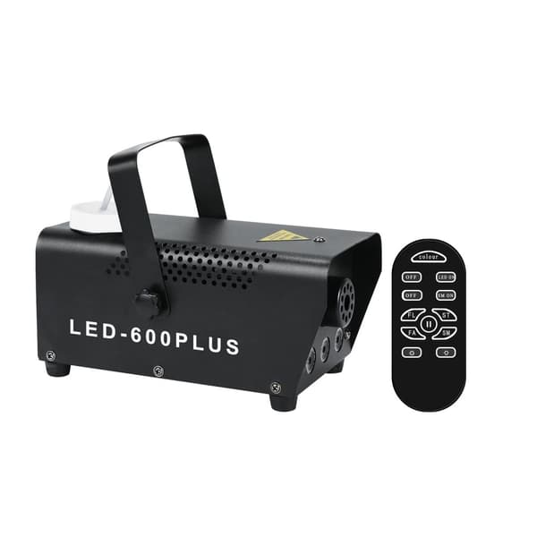 Sumu kone 500W, RGB LED-valot, kaukosäädin,LED-600PLUS, EU-pistoke