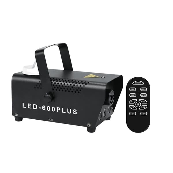 Sumu kone 500W, RGB LED-valot, kaukosäädin,LED-600PLUS, EU-pistoke