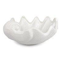 Snäcka Skål vit 30 cm