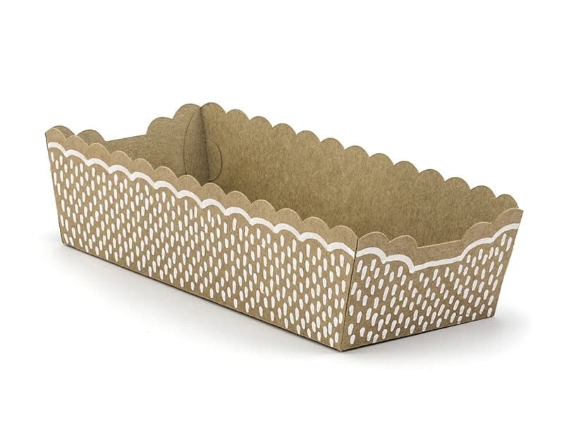 Pappersskålar Natur/vit, 6-pack