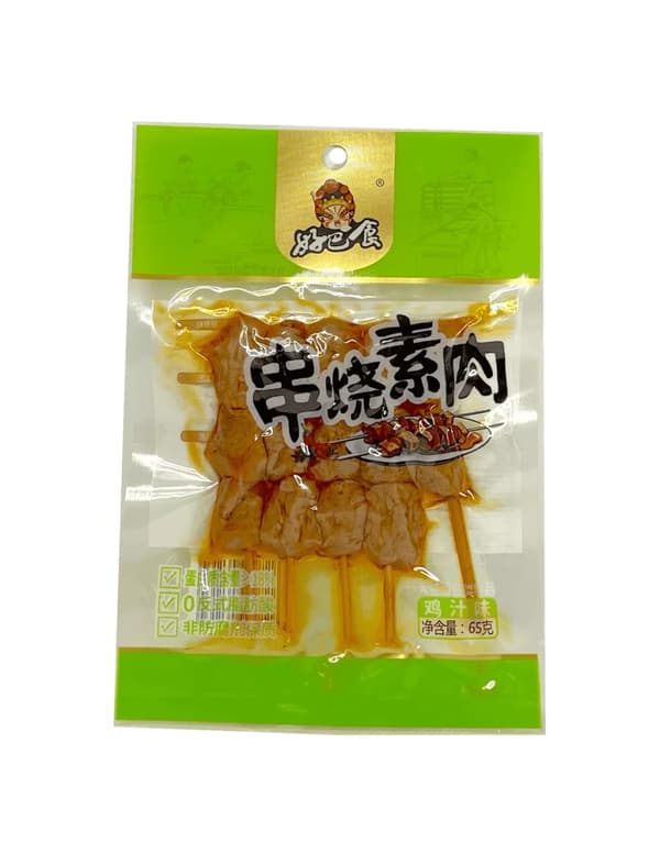 Snacks Vegetariskt Kött Med Kycklingbuljong Smak 65g HBS Kina