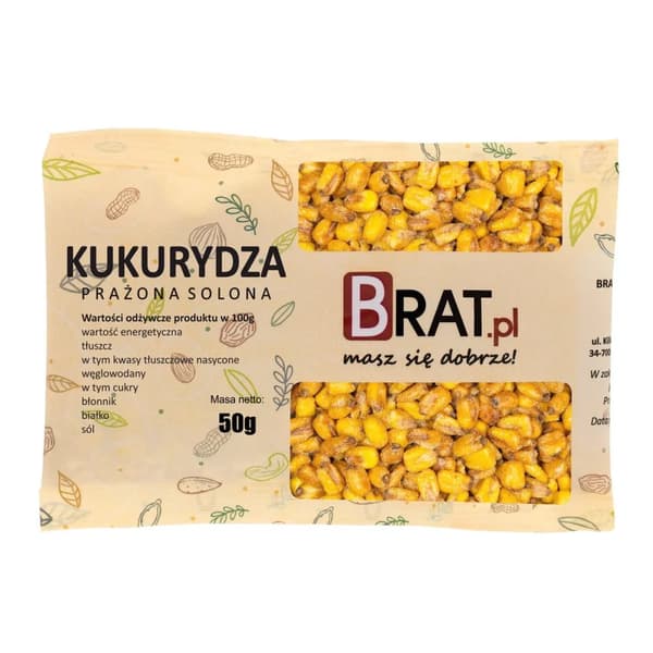 Saltede popcorn 50 g