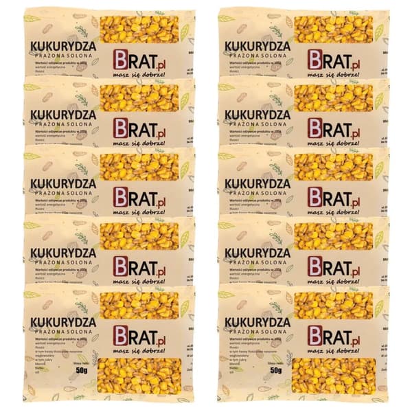 Saltade popcorn 10 x 50 g