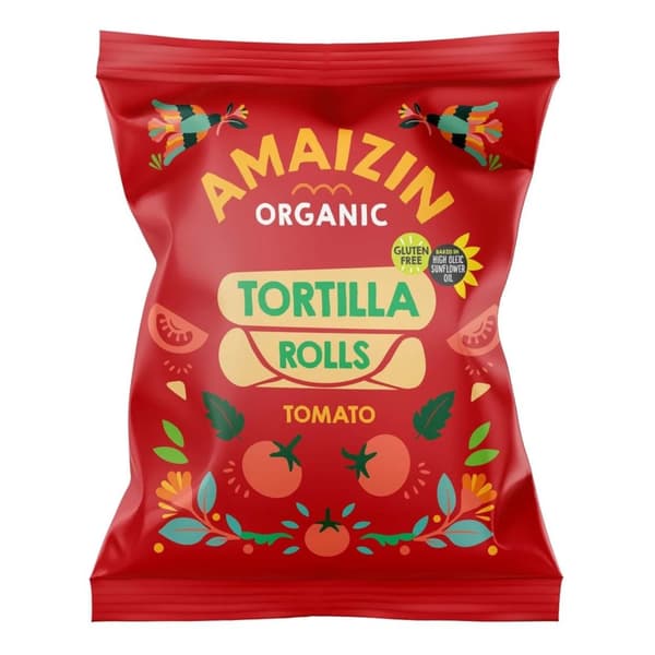 Ekologiska tomattortillachips 100g