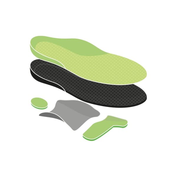 2GO ARCH SUPPORT LOW, komfortsula, sportsula lågt fotvalv