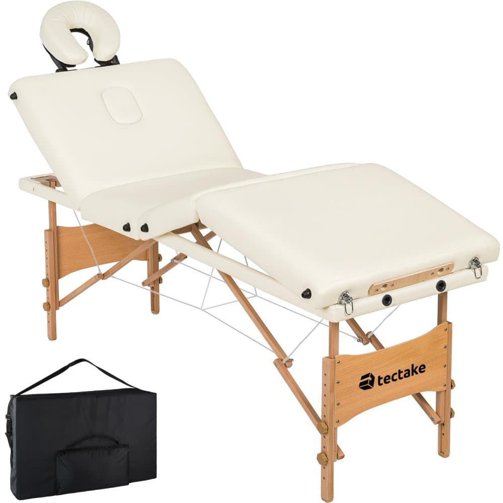 Massagebriks 4 zoner + taske Kim - hvid