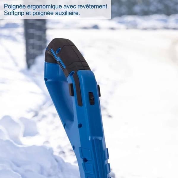 BC-SNB400-X akkukäyttöinen lumilinko - Leveys 40 cm + 6 nopeustasoa - SCHEPPACH 20V IXES - ilman akkua tai laturia