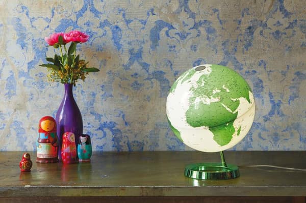 Atmosphere NR-0331F7N4-GB Globe Ljust HOT Green 30cm Diameter Plast Base Med Belysning