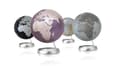 Miniatyrbillede 3 af 3: Atmosphere NR-0331F5VB-GB Globe Full Circle Vision Mandel 30 cm Diameter