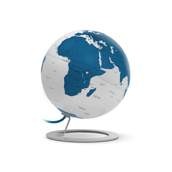 Atmosphere NR-0324IGWB-GB Globe IGlobe Lyseblå 25cm Diameter Metal/krom Blå