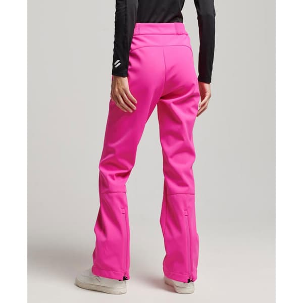Superdry Housut Ski Softshell Slim Pinkki M Nainen