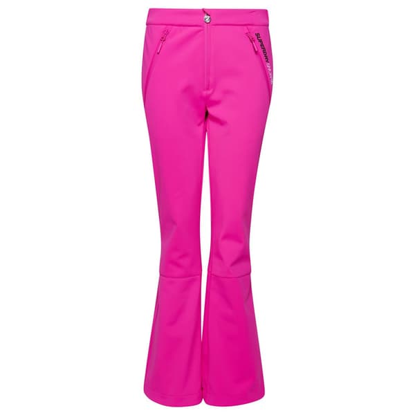 Superdry Bukser Ski Softshell Slim Rosa L Kvinde