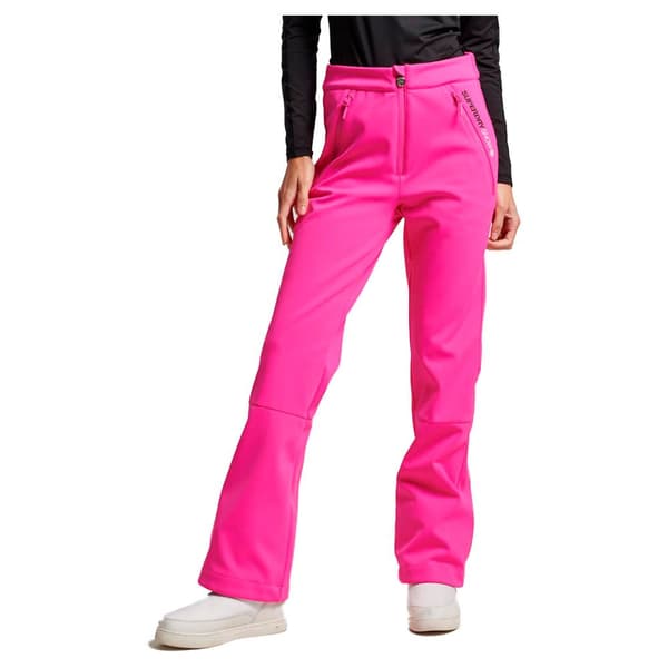 Superdry Bukser Ski Softshell Slim Rosa L Kvinde