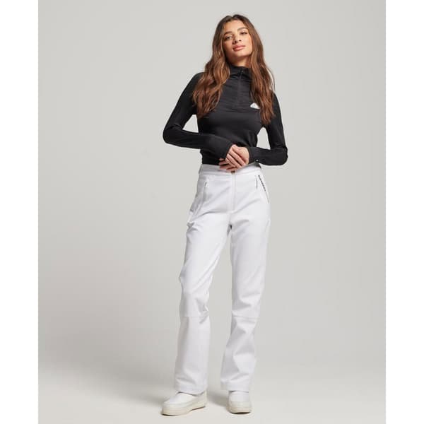 Superdry Byxor Ski Softshell Slim Vit M Kvinna