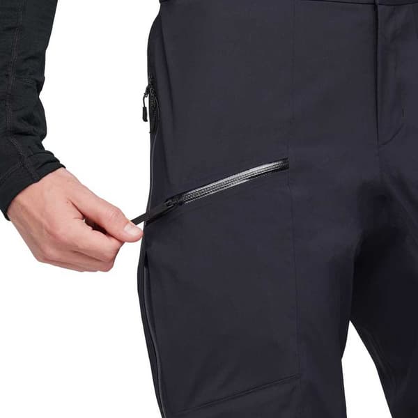 Black Diamond Housut Recon Stretch Lt Musta L Mies