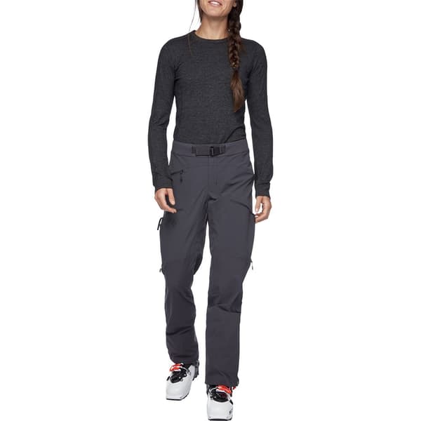 Black Diamond Housut Dawn Patrol Hybrid Harmaa XS Nainen