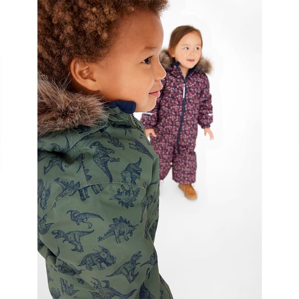 Name It Dragt Snow 10 Petit Flower Rød 3 Years Dreng