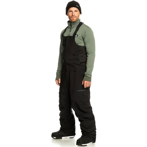 Quiksilver Race Dräkt Utility Bib Svart S Man