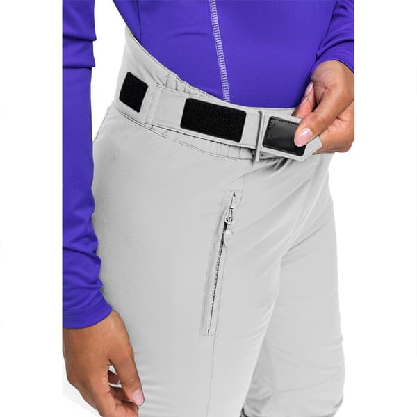 Maier Sports Byxor Vroni Slim Vit L / Regular Kvinna
