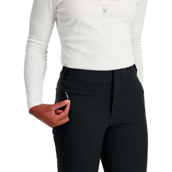 Spyder Bukser Orb Softshell Sort 6 Kvinde