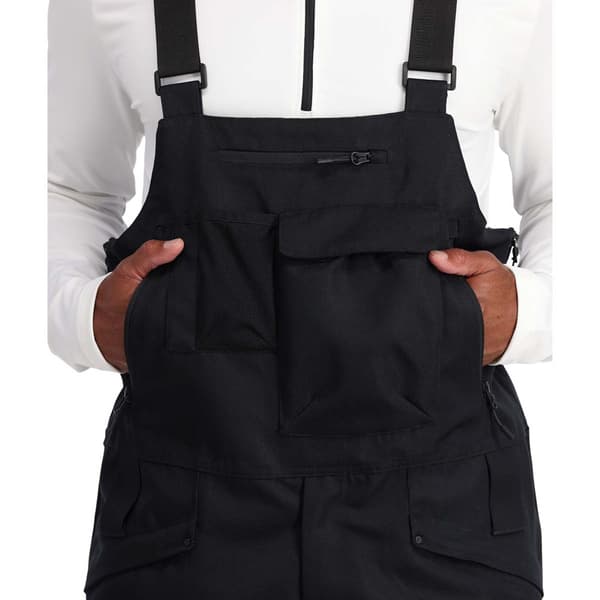 Spyder Housut Coaches Bib Musta M Mies
