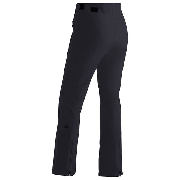 Maier Sports Byxor Vroni Slim Svart L / Regular Kvinna