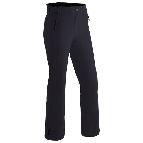 Maier Sports Byxor Vroni Slim Svart L / Regular Kvinna