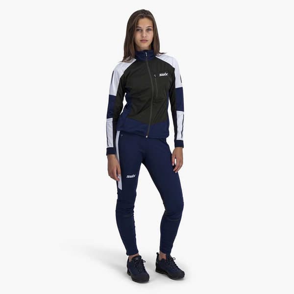 Swix Byxor Dynamic Blå XS Kvinna