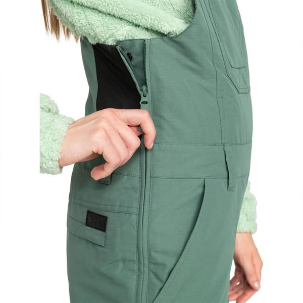 Roxy Kilpapuku Rideout Bib Pt Vihreä M Nainen
