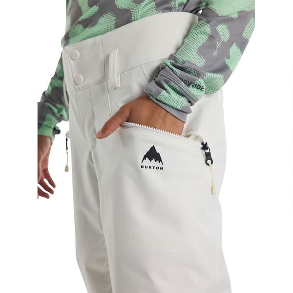 Burton Byxor Marcy High Rise Vit M Kvinna