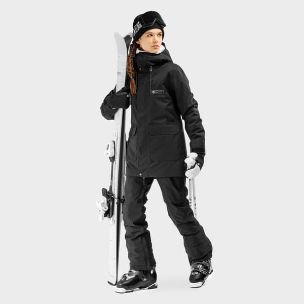 Siroko Byxor Ultimate Pro Sils Svart M Kvinna