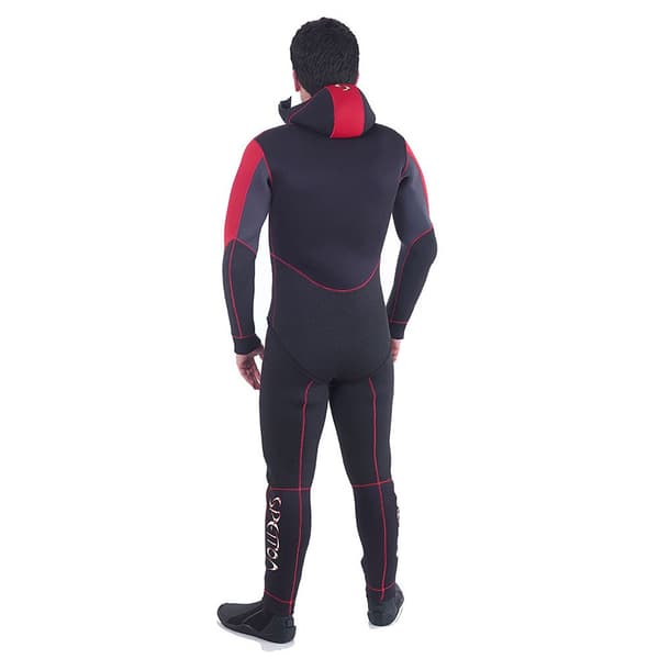 Spetton Skinsuit Adventure 5 Mm Röd,Svart S Man