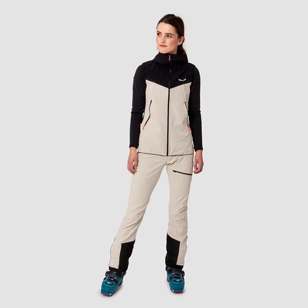 Salewa Sella Durastretch Light Byxor Vit S Kvinna