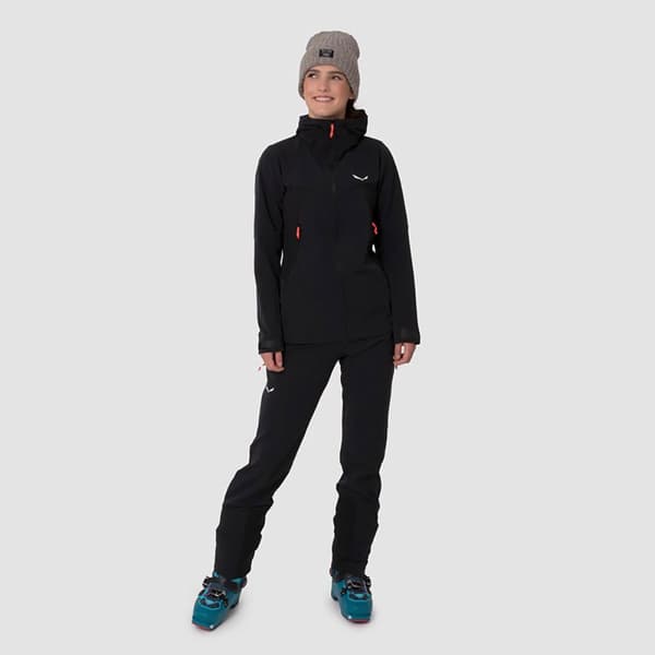 Salewa Sella Durastretch Bukser Sort M Kvinde