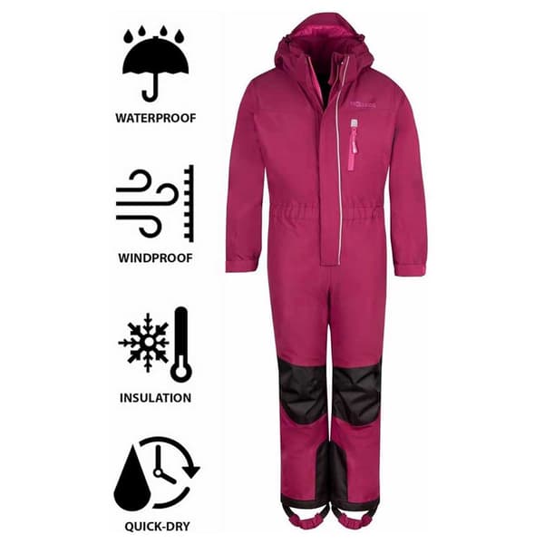 Trollkids Isfjord Race Dragt Rosa 86 cm Dreng